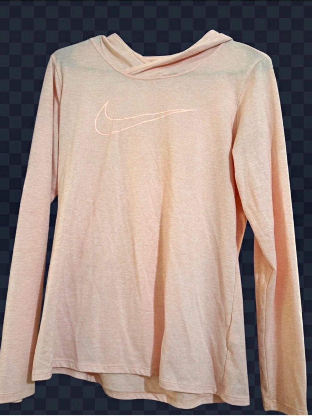 Nike Women's Light Peach Long Sleeve Hoodie